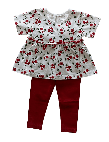 AB Infants Set Flower Print AB Infants Set Flower Print