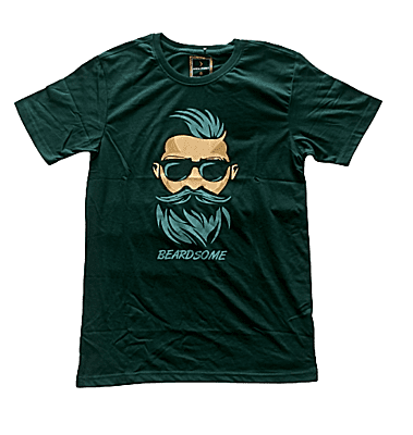 Men's Beardsome Print T-Shirt