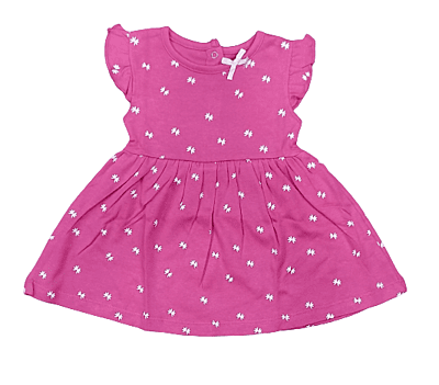 Girls NB Printed Frock