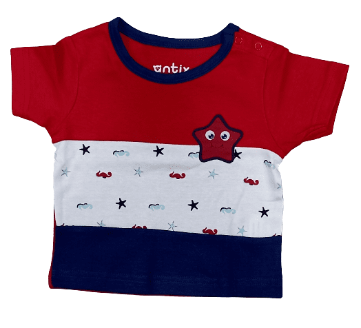 Boys Red/White T Shirt Boys Red/White T Shirt
