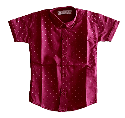 Boys Maroon Shirt