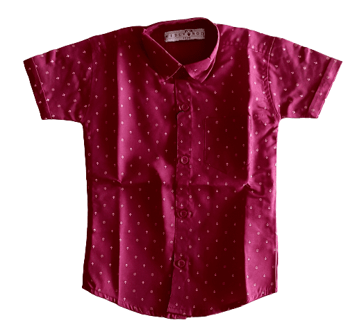 Boys Maroon Shirt Boys Maroon Shirt