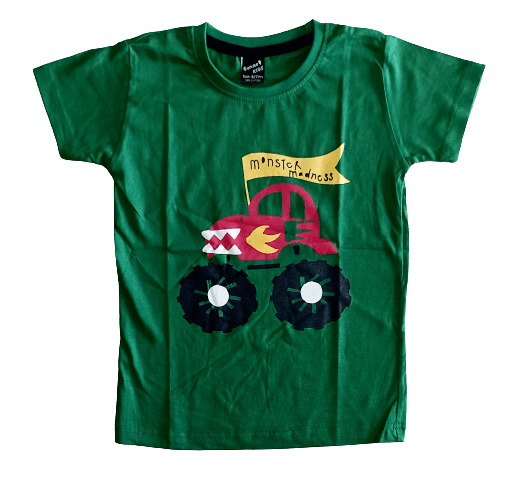 Boys Green Tshirt Boys Green Tshirt