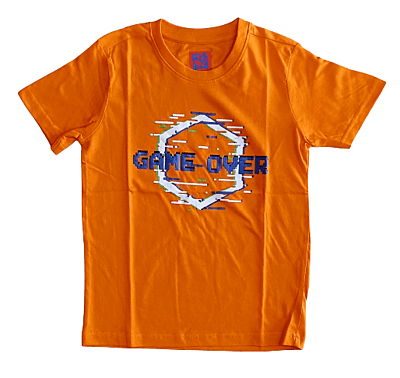 Boys Orange Tshirt