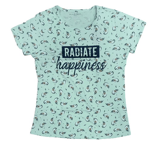 Women Radiate Happiness T-Shirt Women Radiate Happiness T-Shirt