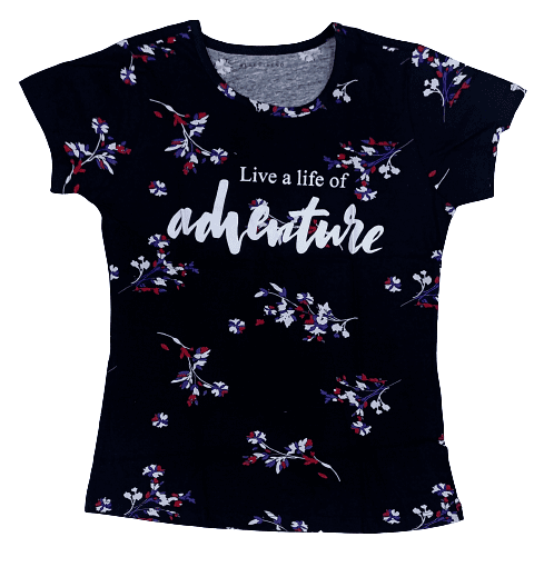 Women Live A Life Of Adventure T-Shirt Women Live A Life Of Adventure T-Shirt