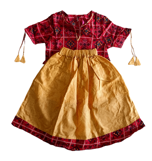 Girls Ethnic Wear Set Girls Ethnic Wear Set