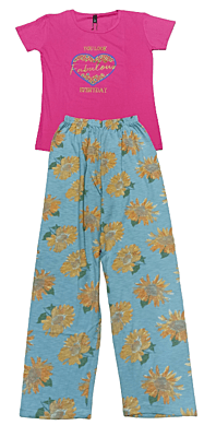 Women You Look Printed Set