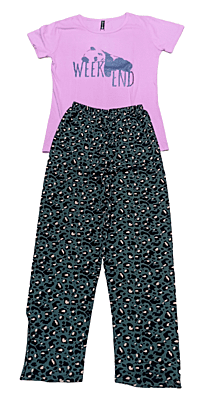 Women Weekend Printed Set