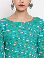 Women Checked Printed Kurtis Women Checked Printed Kurtis