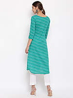 Women Checked Printed Kurtis Women Checked Printed Kurtis
