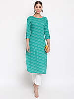 Women Checked Printed Kurtis Women Checked Printed Kurtis
