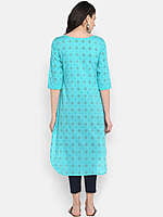 Women Kolam Printed Kurtis Women Kolam Printed Kurtis