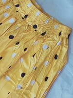 Women Yellow Print Skirt Women Yellow Print Skirt