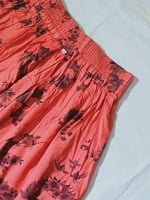 Women Peach Printed Skirt Women Peach Printed Skirt