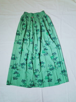 Women Green Printed Skirt
