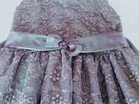 Girls Grey Fancy Frocks Girls Grey Fancy Frocks