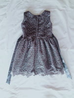 Girls Grey Fancy Frocks Girls Grey Fancy Frocks