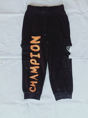 Boys track pant black