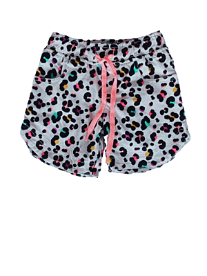 Girls Abstract Printed Short