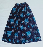Women Blue Printed Skirt Women Blue Printed Skirt