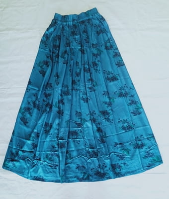 Women Grey Printed Skirt