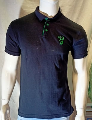 Mens Polo Black T-Shirts